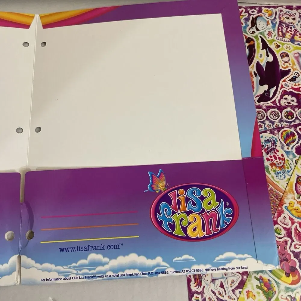 Lisa Frank only stickers